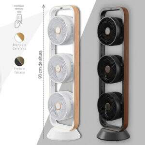 Ventilador Torre Triplo Robot